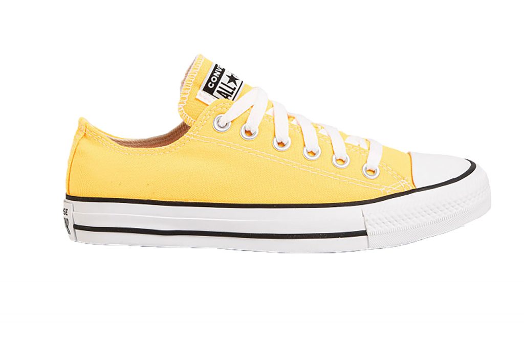 converse sárga cipő